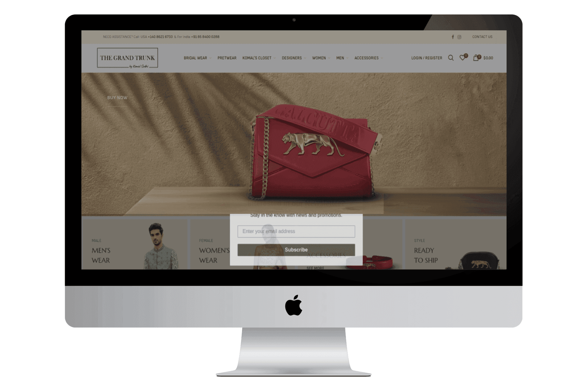 Client store 2 — Shopify storefront built by Themetrek
